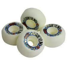 Roda De Skate Next 54mm (Feita pela Moska) 52 D Branca Nacional