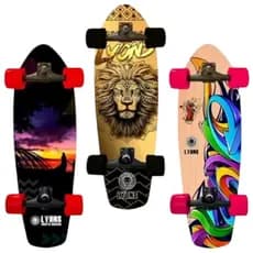 Skate Simulador De Surf Profissional Lyons com rolamentos Abec 15