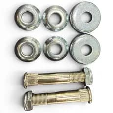 Kit Reparo P/ Truck Skate - Parafuso Central Cravo Hollow Vazado, Arruelas E Porca Central