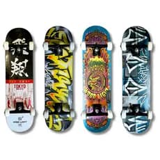 Skate Wood Light Iniciante Montado Completo