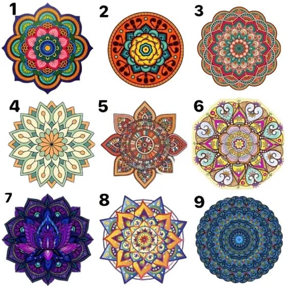 Trio De Quadros Mandala Decorativo De Parede Promoção 30x30 Linda Decoracao