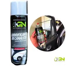 Lubrificante de Canaleta e Janela Spray 300ml Multiuso a Base de Silicone Marca KN