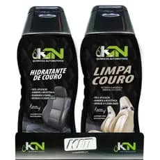 Kit Limpa Revitaliza Couro Hidratante de Couro KN Para Bancos Sofás Jaquetas De Couro
