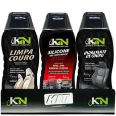 Kit Limpa Revitaliza Couro Hidratante Couro Silicone Gel Sport KN Para Bancos Sofá Jaquetas De Couro