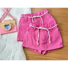 Shorts Saia Jeans Feminino Infantil