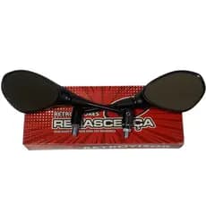 Retrovisor F800 Mini Articulado 360 Renascença Rosca M10 Universal para Motos Honda Suzuki Kawasaki