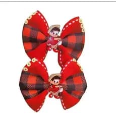 Laço Xadrez Festa  Junina infantil Laço xadrez vermelho
