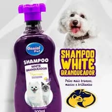 Shampoo White Branqueador Premium Cães e Gatos 500ml