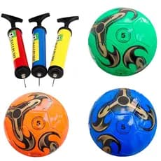 Bola de Futebol Capotão +Bomba para Encher Inflar Bolas de  Boia Colete Futebol Futsal Futevôlei