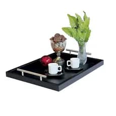 Bandeja Cantinho Café Grande Moderna Decorativa Ambiente Casa Sala Jantar Recepção Escritório
