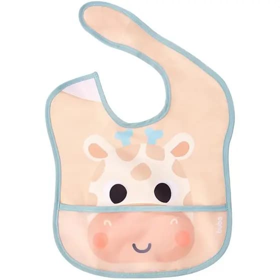 Babador Com Pega-Migalhas Girafa BubaZoo
