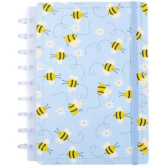 Caderno Médio Bee Diskô