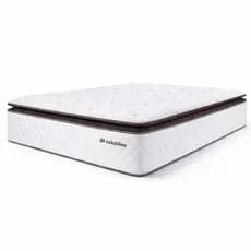 Colchão Casal Molas Ensacadas com Pillow Top Extra Conforto 138x188x33cm Premium Sleep BF Colchões