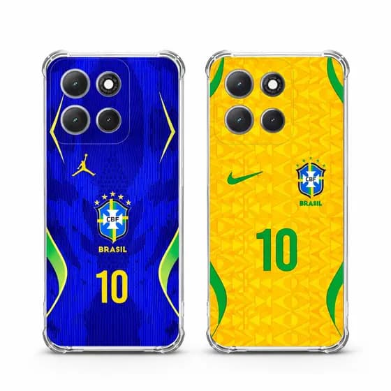 Capa MOTOROLA EDGE 70 / EDGE 70 FUSION CASE ANTI IMPACTO DO BRASIL, SELEÇAO BRASILEIRA