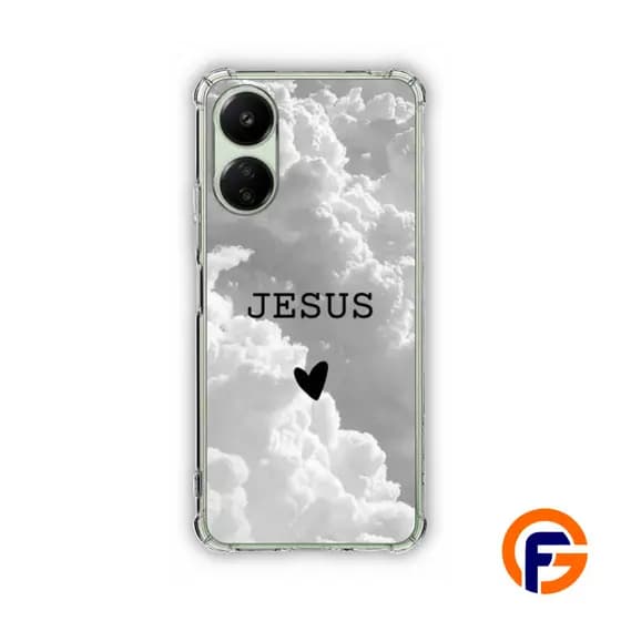 CAPA XIAOMI REDMI 13c, POCO C65 Capa Tpu Desenhos Variados Capinha Case JESUS, YESHUA, GOSPEL