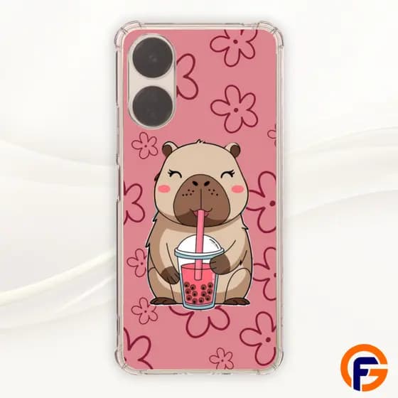 CAPA REDMI 13c, POCO C65 Desenhos Variados Capinha Case CAPYBARA BICHINHOS FOFOS VAQUINHA