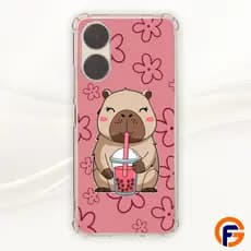 CAPA REDMI 13c, POCO C65 Desenhos Variados Capinha Case CAPYBARA BICHINHOS FOFOS VAQUINHA