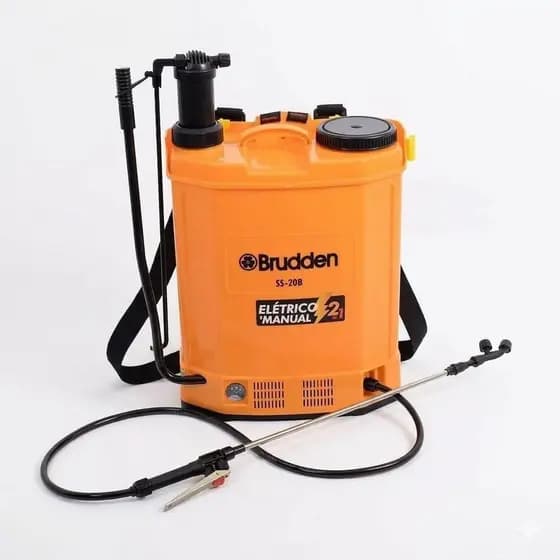Pulverizador Costal 2 em 1 Elétrico a Bateria e Manual Brudden SS-20B 20L - 9320195