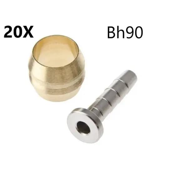 Kit Com 20 Olivas E Pinos Freio Hidraulico Bh90 Bike Bicicleta Deore Slx Xt
