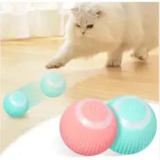 Gato Bola Brinquedo Elétrico Automático USB Recarga Brinquedos Interativos Mordida Gatinho