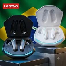 Fones de Ouvido da Lenovo GM2 PRO Bluetooth 5.3 - 100% Original - Gamer Música sem fio com microfone