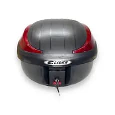 Baú Para Moto De 40 Litros Bauleto De Moto e Base