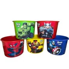 Baldinho de Pipoca Personalizado Vingadores