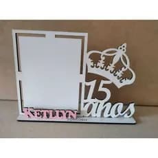 Porta retrato 10x15 Simples - 15 anos Personalizado