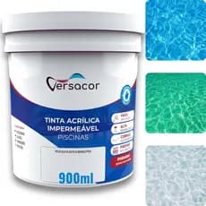Tinta Acrílica Impermeável Para Piscina De Alvenaria 900ml