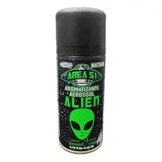 Aromatizante Cheirinho Perfume Aerossol Natuar Carro 200ml Fragrância Área 51 Alien
