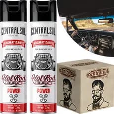 Kit 2 Aromatizante Automotivo Centralsul Hot Rod Spray 400ml