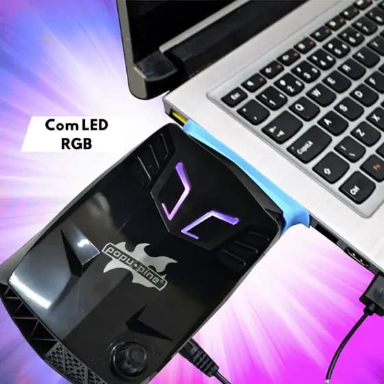 Cooler para Notebook Portátil Usb Macbook Laptop Note Universal