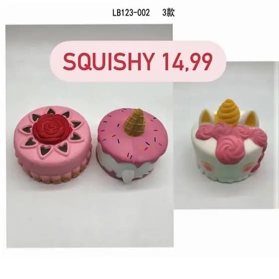 Squishy  mistura Aperto Brinquedo Alívio Anti Stress 10cm