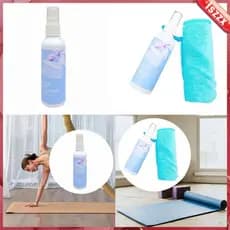 [Lszzx] Spray Limpador De Tapete 100ml Kit De Remoção De Odor Fresco Para Yoga Pilates Tapetes Esportivos De Fitness Ant