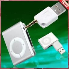 [Lszzx] Cabo Carregador De Sincronização De Dados USB Para IPod Shuffle 1a 2a Geração -