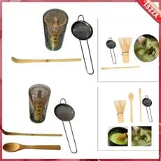 [Lszzx] Conjunto De Chá Matcha Feito À Mão Kit De Cerimônia Para Mesa , Sala , Escritório
