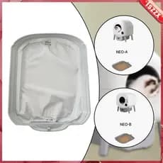 [Lszzx] Caixa De Areia Removível Para Gatos Tapete De Proteção Tripla À Prova D'água De Gato Bandeja Oculta