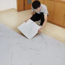 Mármore Adesivos Vinilico Autocolantes Para Pisos Impermeáveis 30 x 30 cm Com Cola Antiderrapante Lavável