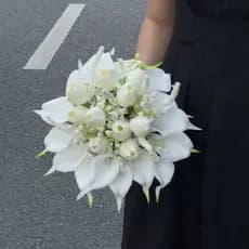 Buquê De Noiva Artificial – Mão De Casamento E Noivado Para Noivas Damas De Honra , Flores Falsas Sessão De Fotos Aniver