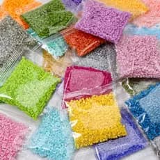 2.6mm Contas De Fusível Multicoloridas 1000 Pçs/Saco Derretimento Premium Para DIY Perler Grânulo Artesanato Pixel Arte