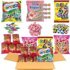 Kit 30 Sacolinha Guloseimas Festa Decoração 180 Doces Lembrancinha