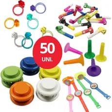Kit Festa Criança Lembrancinha 50 Mini Brinquedo Aniversário