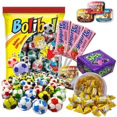 Kit 110 Doces Guloseimas Infantil Dia das Crianças Aniversário Docinhos