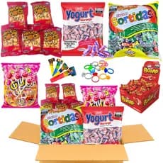 Kit Doces 20 Saquinhos Lembrencinha Aniversário Junino Unissex Guloseimas