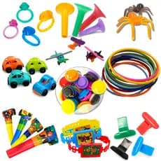 Kit 100 Mini Brinquedos Criança Aniversário Festa Sacolinha Saquinho Surpresa Natal Junina