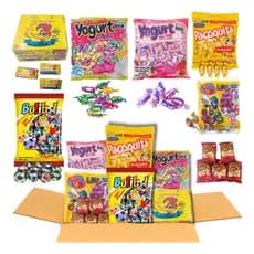 Kit 30 Sacolinha Guloseimas Festa Decoração 210 Doces Lembrancinha