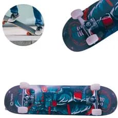 Skate Montado Semi Profissional Skatetboard Spin ABEC 9 Estampas Diversas Adulto