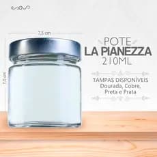 30 Potes  de vidro La Pianezza  210m