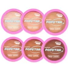 Pó Compacto Ruby Rose  Fancy Face Linha PopStar HB-M406