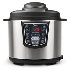 Panela de Pressão Elétrica 6 L Digital Inox/Preto - 127V
